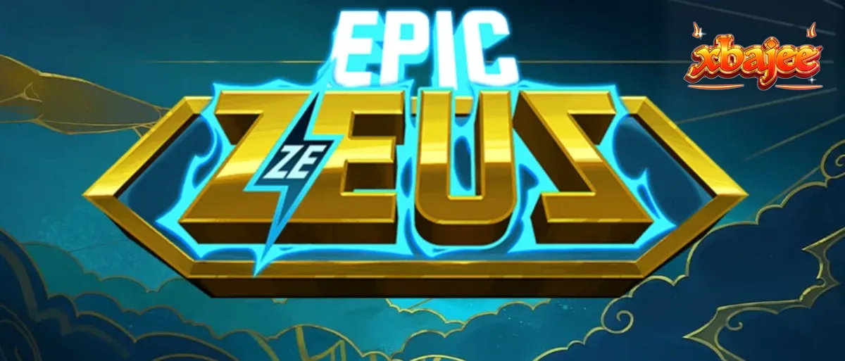 Epic Ze Zeus স্লট গেমের গ্রিক দেবতা জিউস এবং বজ্রপাতের দৃশ্য